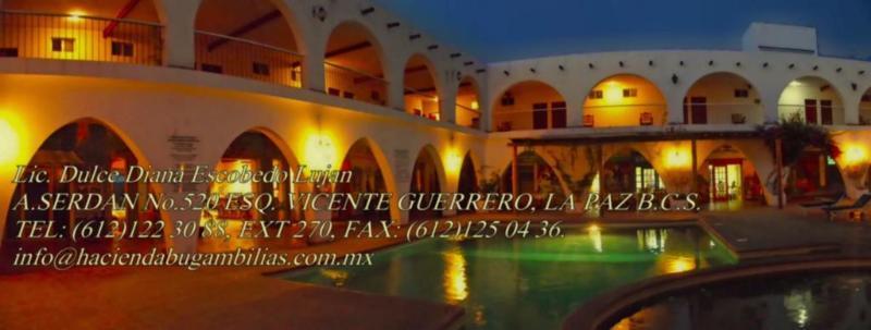 Hotel Hacienda Bugambilias La Paz Zewnętrze zdjęcie